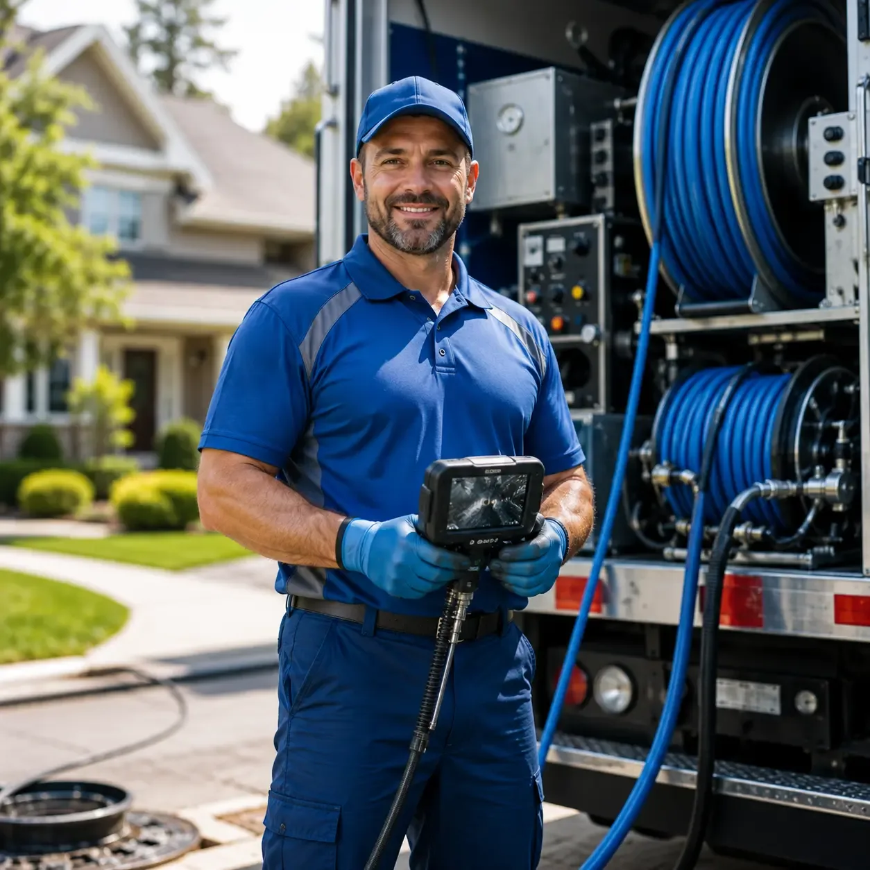 Local outdoor drain cleaning specialists in Bliss, NY